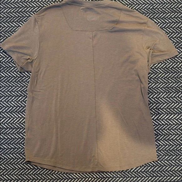 Nike Tan Short Sleeve Tee Classic Crew Neck - Picture 6 of 9